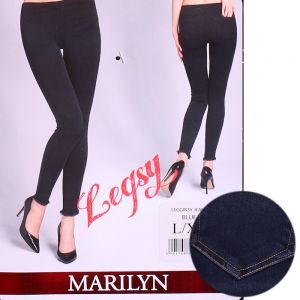 Marilyn Legginsy Jeans S blue  WYPRZEDAŻ